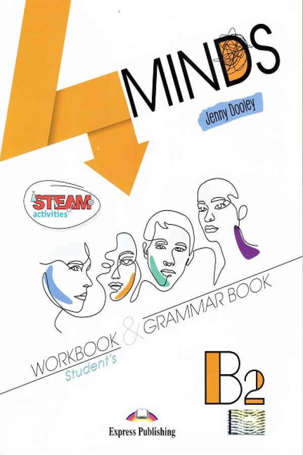 4Minds B2 Workbook & Grammar Book (with DigiBooks App)