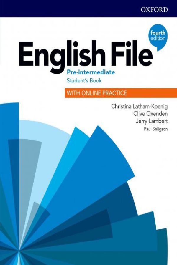 English File Fourth Edition Pre-Intermediate Student's Book with Online Practice