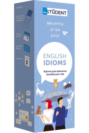Картки для вивчення англійських слів English Idioms