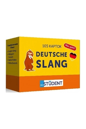 Картки для вивчення німецьких слів Deutscher Slang