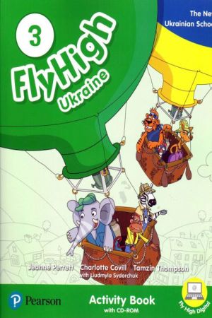 Fly High Ukraine 3. Activity Book (+ CD-ROM)