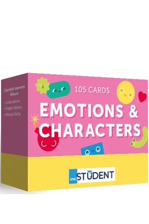 Картки для вивчення англійських слів Emotions & Characters