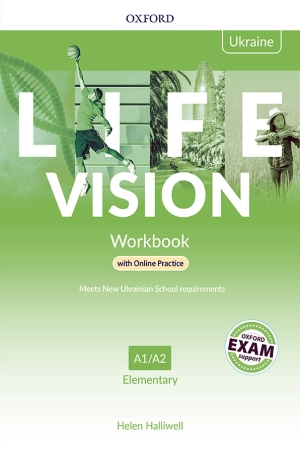 LIFE VISION Elementary Level: Workbook with Online Practice, Ukrainian Edition