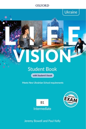 LIFE VISION Intermediate Level: Student Book with Student Ebook, Ukrainian Edition