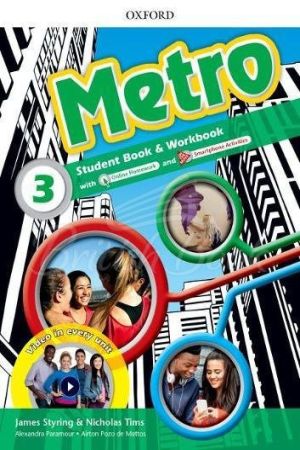 Metro 3 Student's Book and Workbook Pack with Online Homework